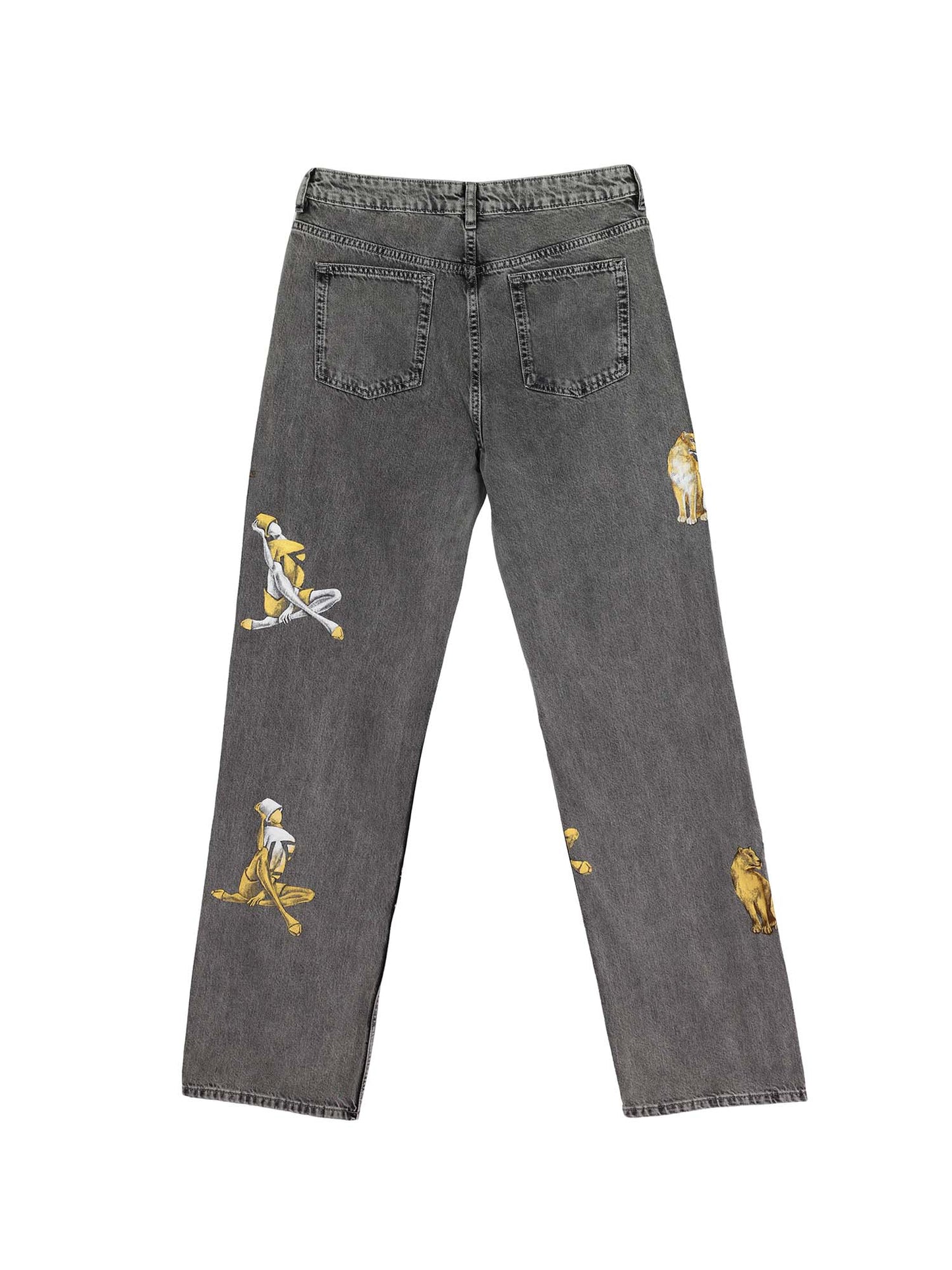 Jeans Denim Straight - Donne e Leopardo