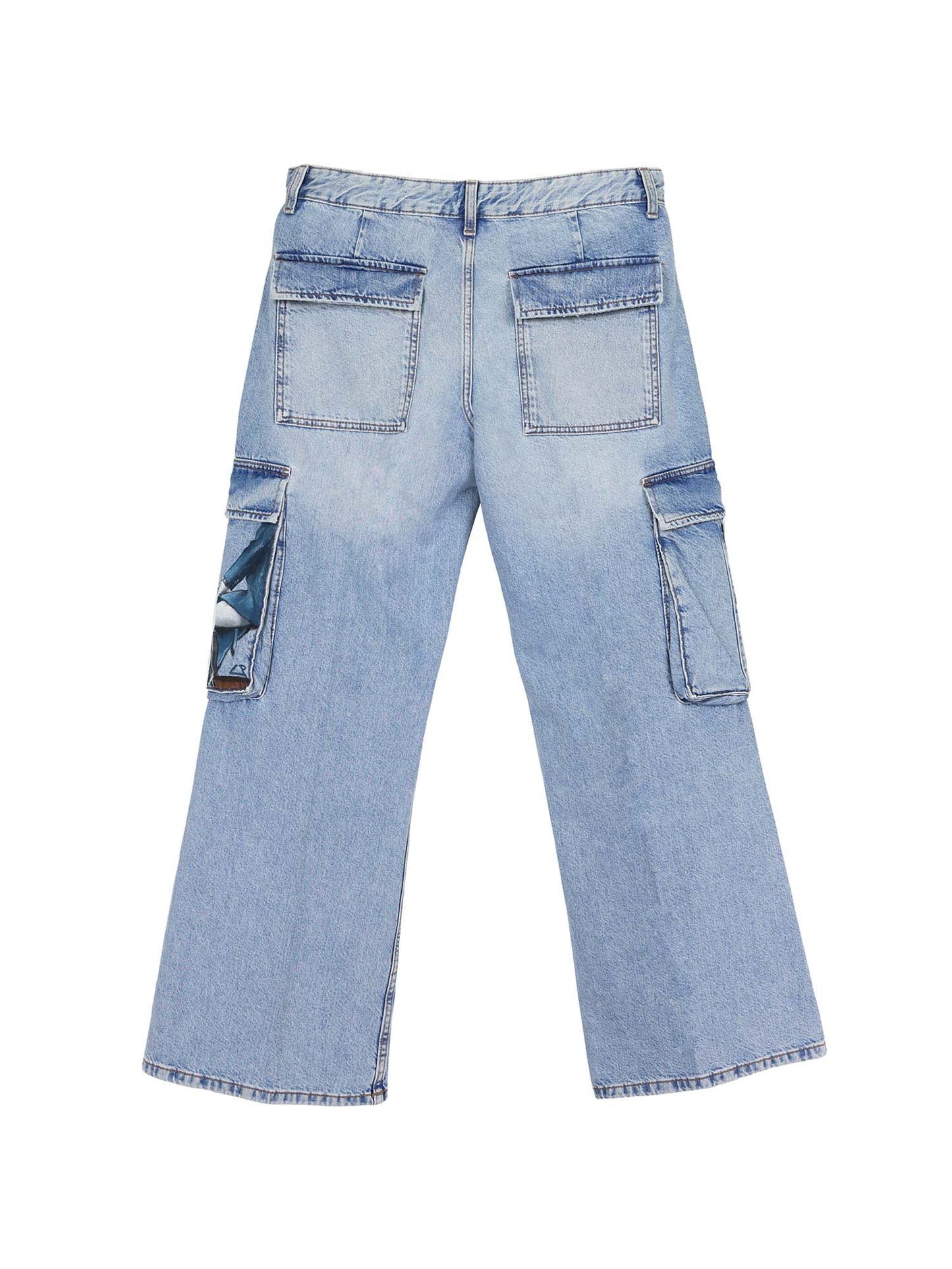 Jeans Denim Cargo - Donne e Cavalli